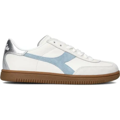 Retro Combi Sneakers Blau/Weiß Gestreift - Diadora - Modalova