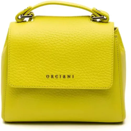 Green Soft Mini Handbag , female, Sizes: ONE SIZE - Orciani - Modalova