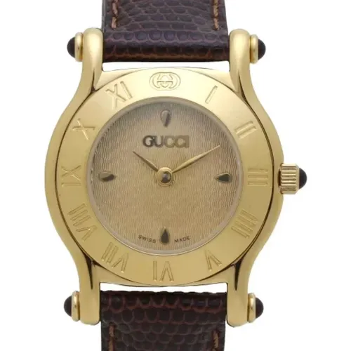 Pre-owned Metal watches , female, Sizes: ONE SIZE - Gucci Vintage - Modalova