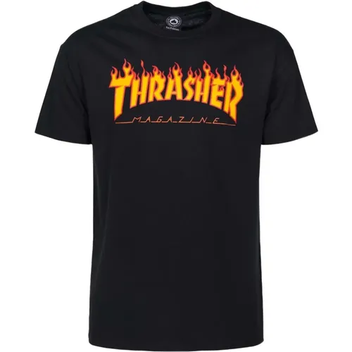 T-Shirt , Damen, Größe: L - Thrasher - Modalova