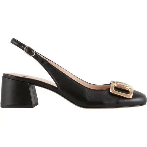 Rosa Leder Gucci Horsebit Loafer Pumps , Damen, Größe: 37 1/2 EU - Högl - Modalova