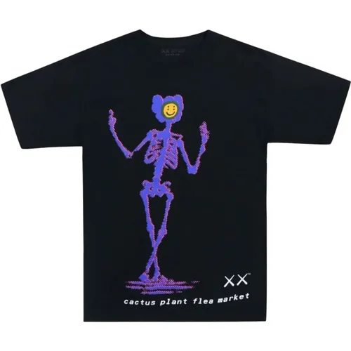 Limitierte Auflage Schwarzes T-Shirt , Herren, Größe: 2XL - Kaws - Modalova