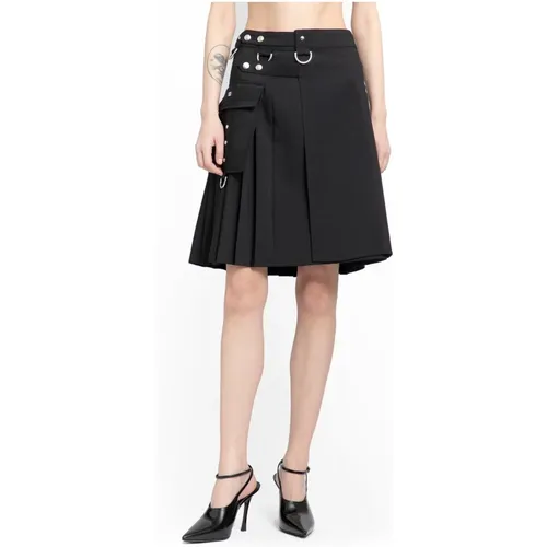 Wool and Mohair Kilt Skirt , female, Sizes: S, XS - Givenchy - Modalova