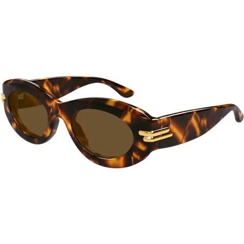 Bv1322S 002 Sunglasses , female, Sizes: 51 MM - Bottega Veneta - Modalova