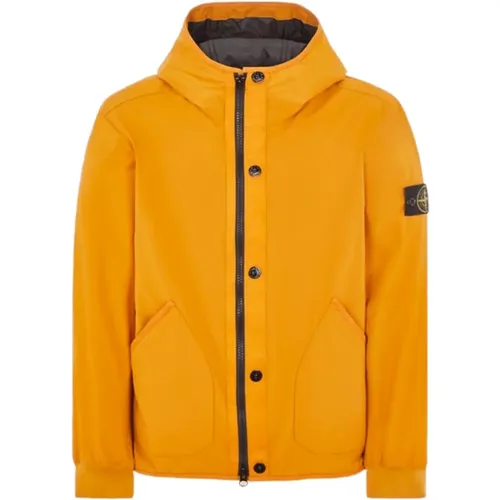 Softshell Jacke Rost , Herren, Größe: S - Stone Island - Modalova