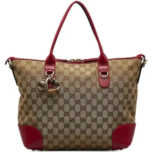 Pre-owned Canvas shoulder-bags , female, Sizes: ONE SIZE - Gucci Vintage - Modalova