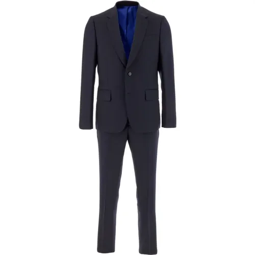 Elegant Wool Monopetto Suit , male, Sizes: M - Paul Smith - Modalova