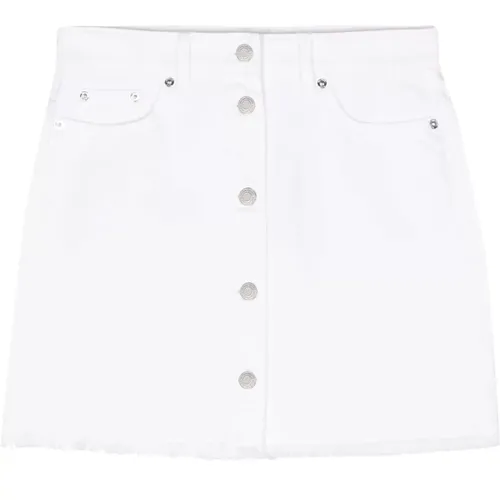 Denim Mini Skirt , female, Sizes: XS, S - Michael Kors - Modalova