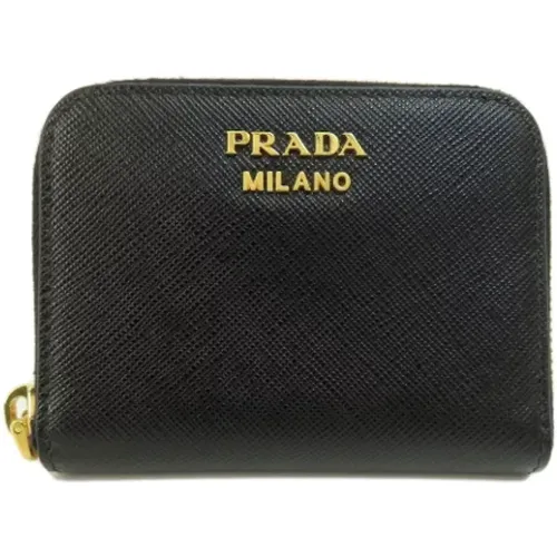 Pre-owned Leather wallets , female, Sizes: ONE SIZE - Prada Vintage - Modalova