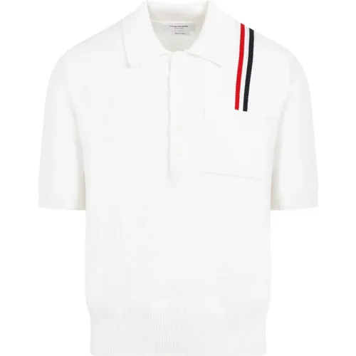 SS Polo Shirt , male, Sizes: L, M, S - Thom Browne - Modalova