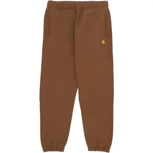 Tamarind/Gold Chase Sweat Pant - Carhartt WIP - Modalova