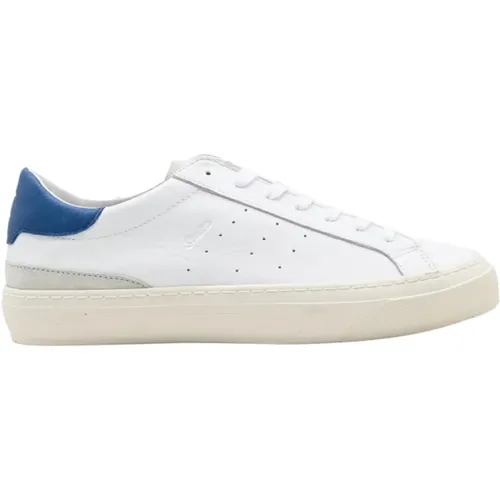 Blue Sneakers Sonica Calf , male, Sizes: 9 UK - D.a.t.e. - Modalova