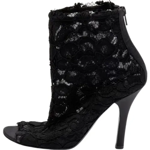 Pre-owned Lace boots , female, Sizes: 3 UK - Dolce & Gabbana Pre-owned - Modalova