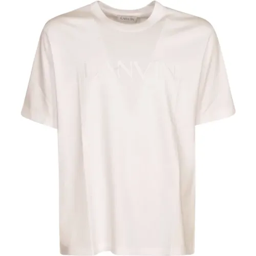 T-shirts and Polos , male, Sizes: L, XL - Lanvin - Modalova