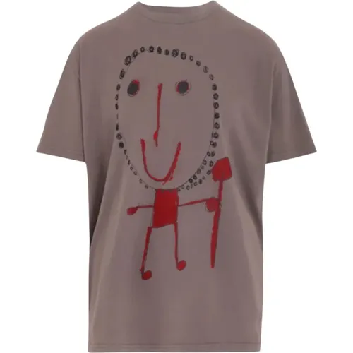 Beth Print Oversized T-Shirt , Damen, Größe: L - Vivienne Westwood - Modalova