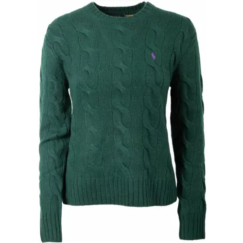 Klassischer Langarm-Pullover , Damen, Größe: L - Polo Ralph Lauren - Modalova