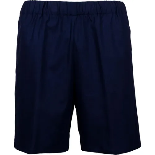 Mens Bermuda Shorts in Pure Virgin Wool , male, Sizes: XL - Mauro Grifoni - Modalova