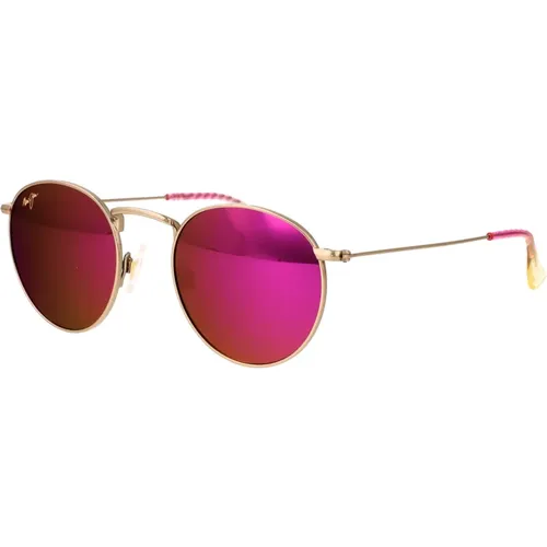 Stylish Pukaua Sunglasses for Sunny Days , female, Sizes: 50 MM - Maui Jim - Modalova