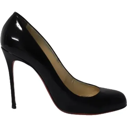 Pre-owned Leather heels , female, Sizes: 5 1/2 UK - Christian Louboutin Pre-owned - Modalova