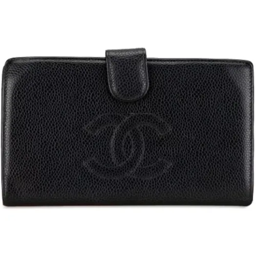 Pre-owned Leather wallets , female, Sizes: ONE SIZE - Chanel Vintage - Modalova