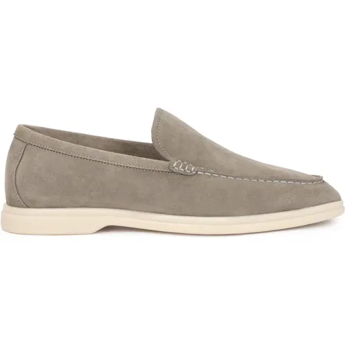 Herren Wildleder taupe Freizeitschuhe , Herren, Größe: 40 EU - Kazar - Modalova