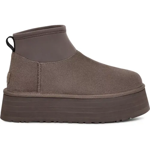 Classic Mini Dipper Boots , female, Sizes: 4 UK, 6 UK, 5 UK, 3 UK, 8 UK - Ugg - Modalova