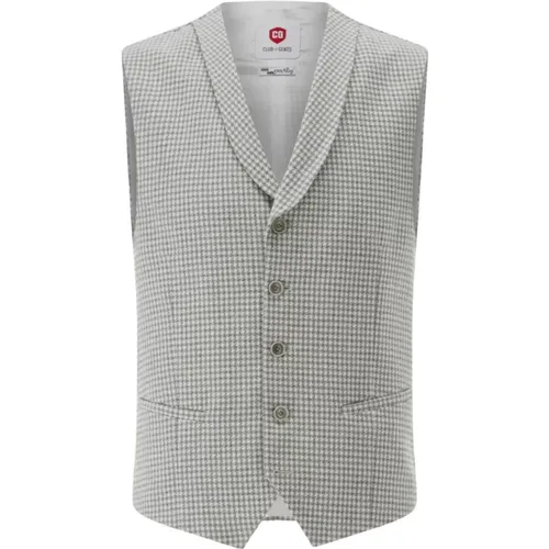 Paddy Grünes Gilet , Herren, Größe: XL - Club Of Gents - Modalova