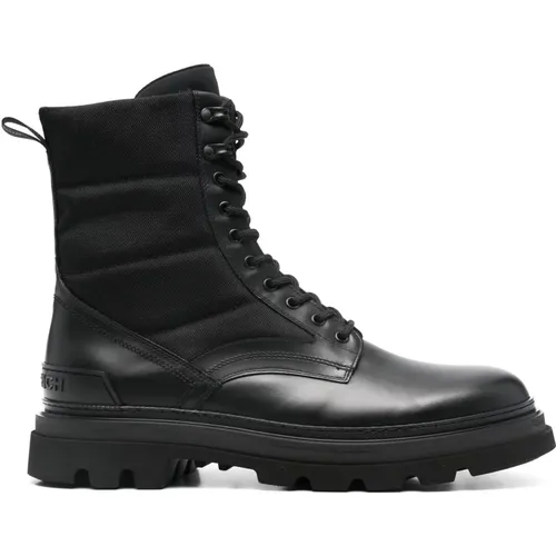 Schwarzer Kampfstiefel Woolrich - Woolrich - Modalova