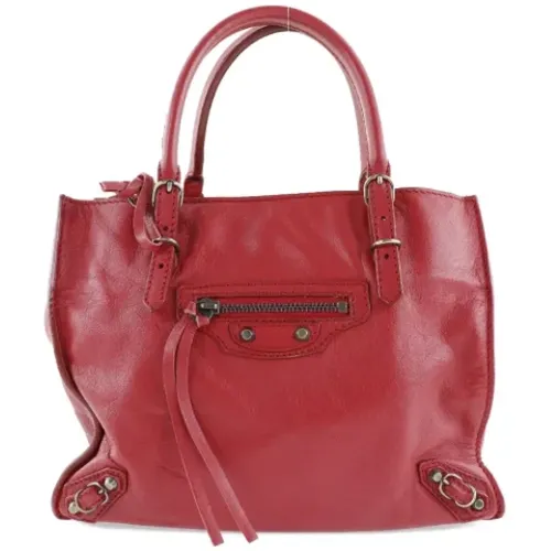Pre-owned Leather Balenciaga Shoulder Bag , female, Sizes: ONE SIZE - Balenciaga Vintage - Modalova