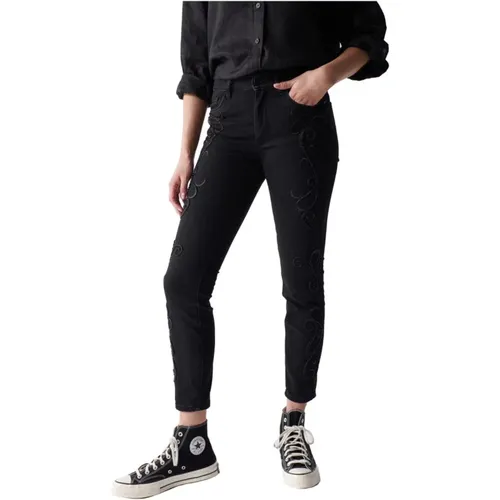 Skinny Jeans , Damen, Größe: W28 L28 - Salsa - Modalova