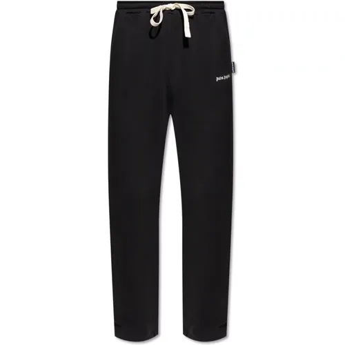 Track Pants with Logo , male, Sizes: L - Palm Angels - Modalova