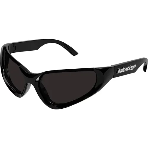 Grey Sunglasses Bb0202S , unisex, Sizes: 64 MM - Balenciaga - Modalova
