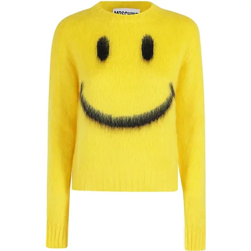 Stylish Knit Top , female, Sizes: XS - Moschino - Modalova