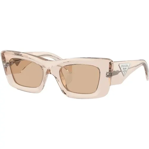 Brown/Havana Sunglasses, versatile and stylish , female, Sizes: 50 MM - Prada - Modalova