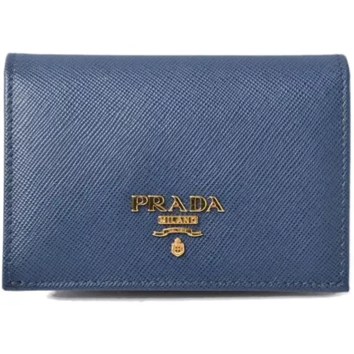 Pre-owned Leather wallets , male, Sizes: ONE SIZE - Prada Vintage - Modalova