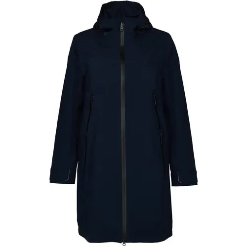 Stylish Raincoat Navy , female, Sizes: 7XL - Danwear - Modalova