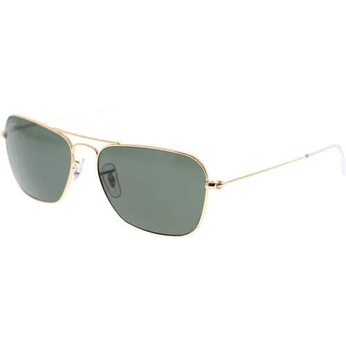 Vintage Geometrische Sonnenbrille Caravan Modell , unisex, Größe: 55 MM - Ray-Ban - Modalova