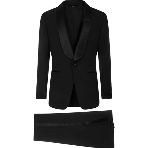 Dress Suit - Aw23 Collection , male, Sizes: 3XL - Tom Ford - Modalova