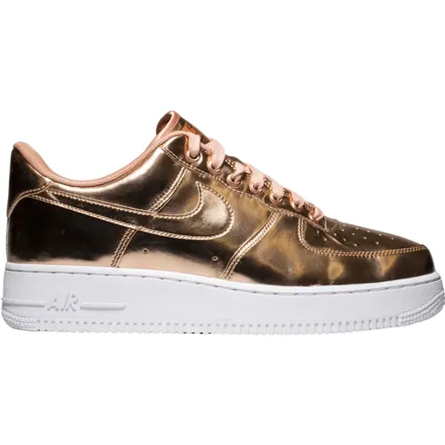 Limitierte Auflage Metallic Bronze Sneakers , Herren, Größe: 36 1/2 EU - Nike - Modalova