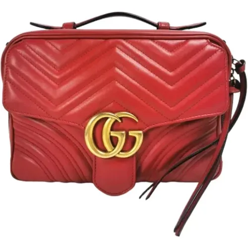 Pre-owned Leather handbags , female, Sizes: ONE SIZE - Gucci Vintage - Modalova