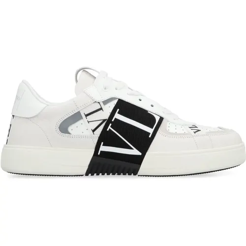 Vl7N Leder- und Stoff Sneakers - Valentino - Modalova