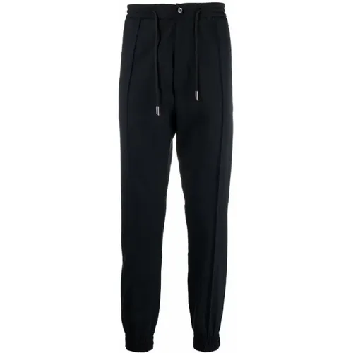 Wool long trousers crest , male, Sizes: M, XL - Billionaire - Modalova