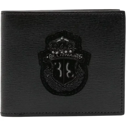 Stylish Wallet with Unique Design , male, Sizes: ONE SIZE - Billionaire - Modalova