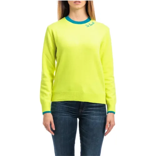 NEW Queen Crewneck Sweater , female, Sizes: XS, S - MC2 Saint Barth - Modalova