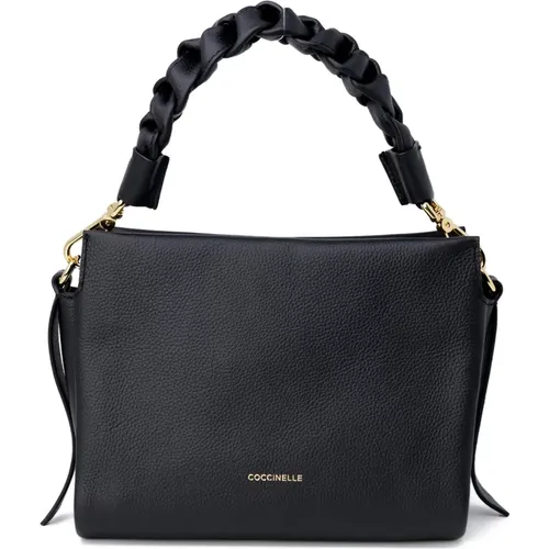 Grainy Leather Women's Bag , female, Sizes: ONE SIZE - Coccinelle - Modalova