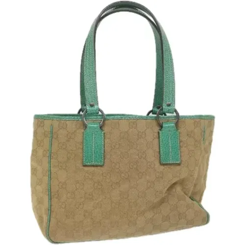 Pre-owned Canvas gucci-bags , female, Sizes: ONE SIZE - Gucci Vintage - Modalova