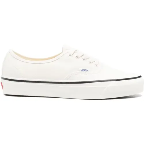 Canvas-Sneaker Elfenbein Weiß , Herren, Größe: 40 EU - Vans - Modalova