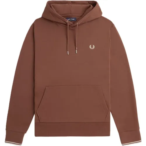 Hoodie Sweatshirt , male, Sizes: M, S, XL, L, 2XL - Fred Perry - Modalova