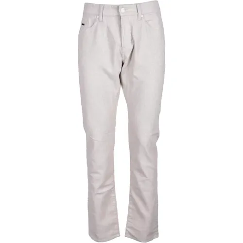 Cotton Blend Stretch Pants , male, Sizes: W38, W29 - Hugo Boss - Modalova