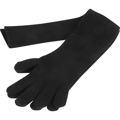 Schwarze Timor Handschuhe Max Mara - Max Mara - Modalova